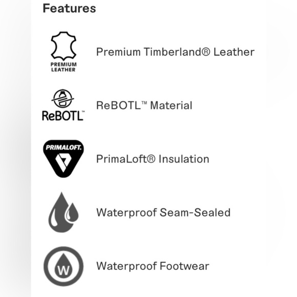 Timberland Gaiter Combat Boots Black & Baby Pink Mid-Calf Waterproof US 6 Women - Picture 5 of 16